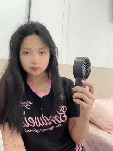 Mros Solar-Powered Handheld Desktop Fan, Portable, Outdoor USB Rechargeable for Summer. photo review