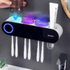 Toothbrush sterilizer, smart antibacterial toothbrush cup, wall-mounted electric toothbrush cup rack, storage rack