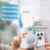 Magnetic Selfie Light for Smartphones - Influencer Live Streaming and Photography Essential - Mini Portable Mirror - Foldable Pocket Light - MagSafe Selfie Makeup Mirror